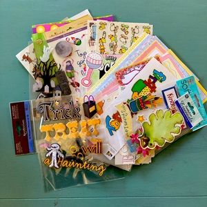 Stencils And Scrapbooking Supplies